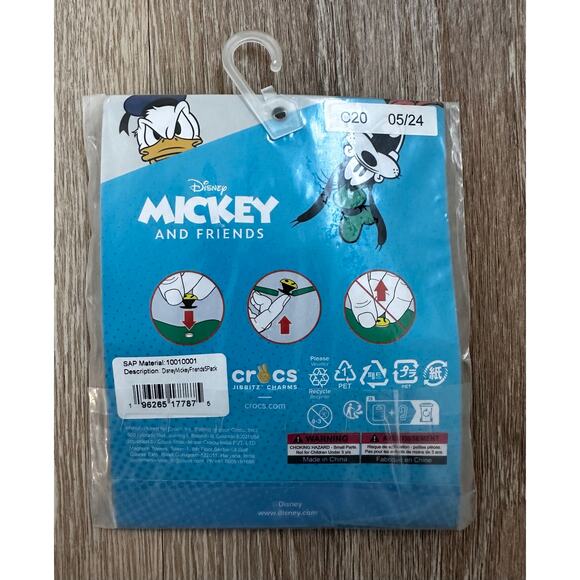 Croc x Disney | Croc Charms 5pk‎ | NWT - Picture 2 of 2